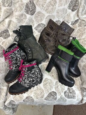 SOREL wedge boots